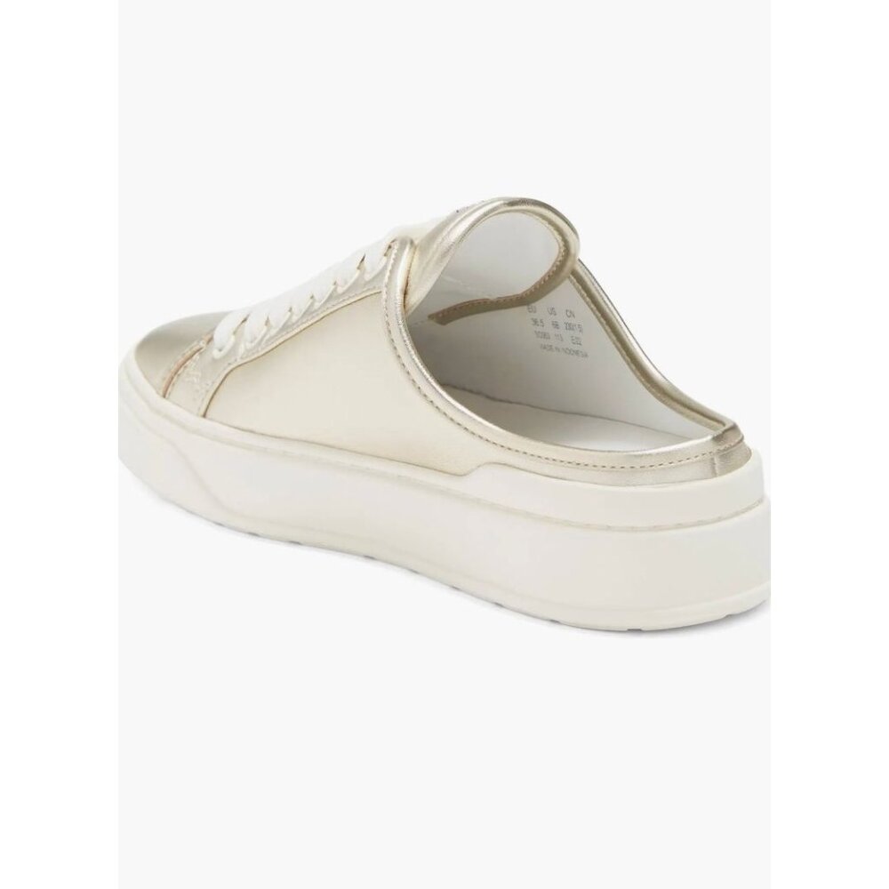 Stuart Weitzman Skater Open Back Mule Sneakers Si… - image 2